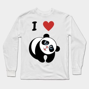 I love Pandas Long Sleeve T-Shirt